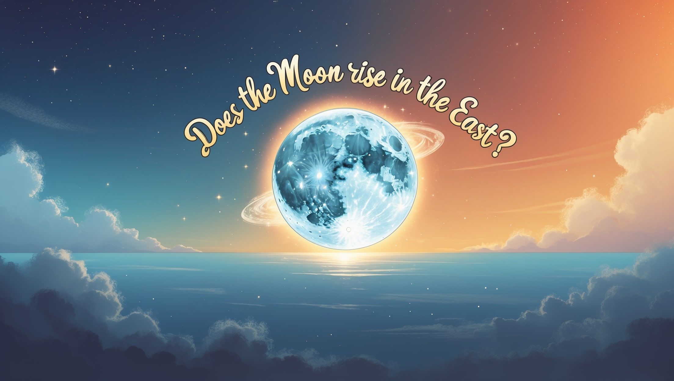 Ανατέλλει η Σελήνη από την Ανατολή;