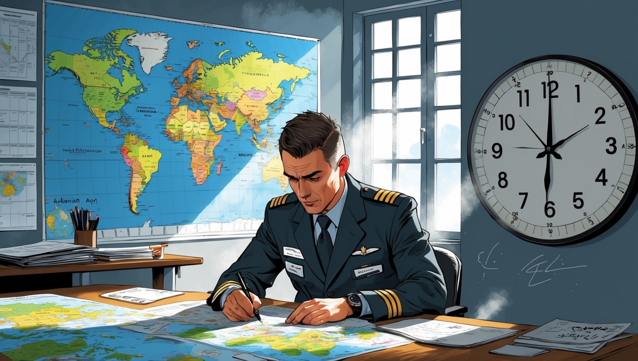 Πώς οι Αεροπορικές Εταιρείες και οι Πιλότοι Χρησιμοποιούν τις Ζώνες Ώρας στον Σχεδιασμό Πτήσεων