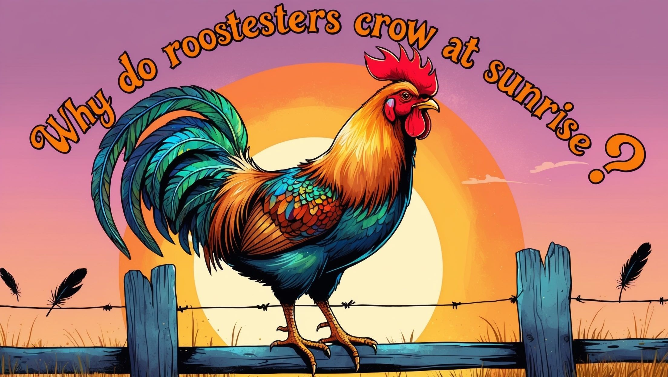 Γιατί οι κόκορες κελαηδούν με την ανατολή του ηλίου;